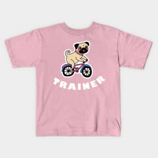 Pug Trainer Dog Lover Puppy Kids T-Shirt